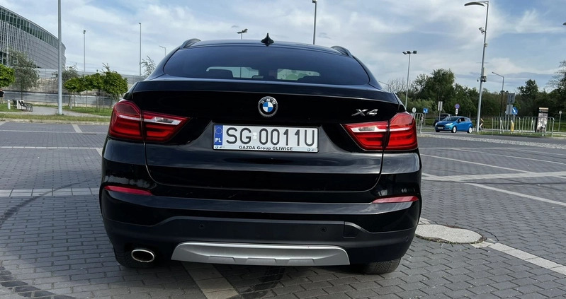 BMW X4 cena 83700 przebieg: 252000, rok produkcji 2015 z Gliwice małe 37